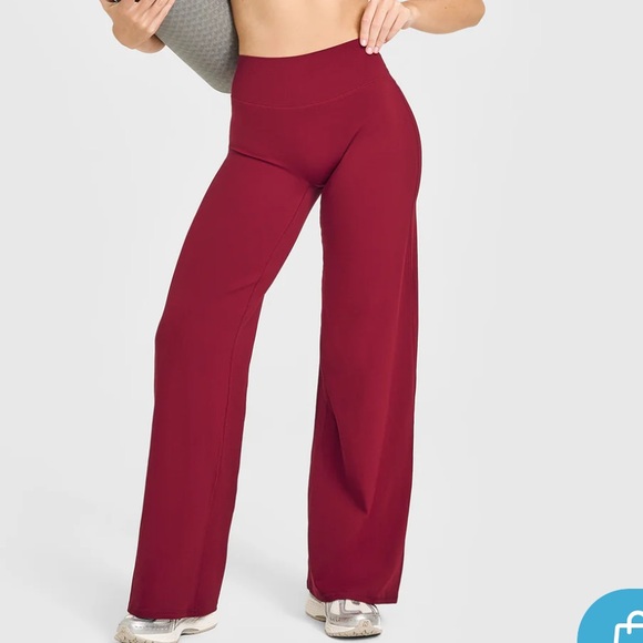 Oner Active Straight Leg Bottoms Ruby Red - Picture 1 of 8